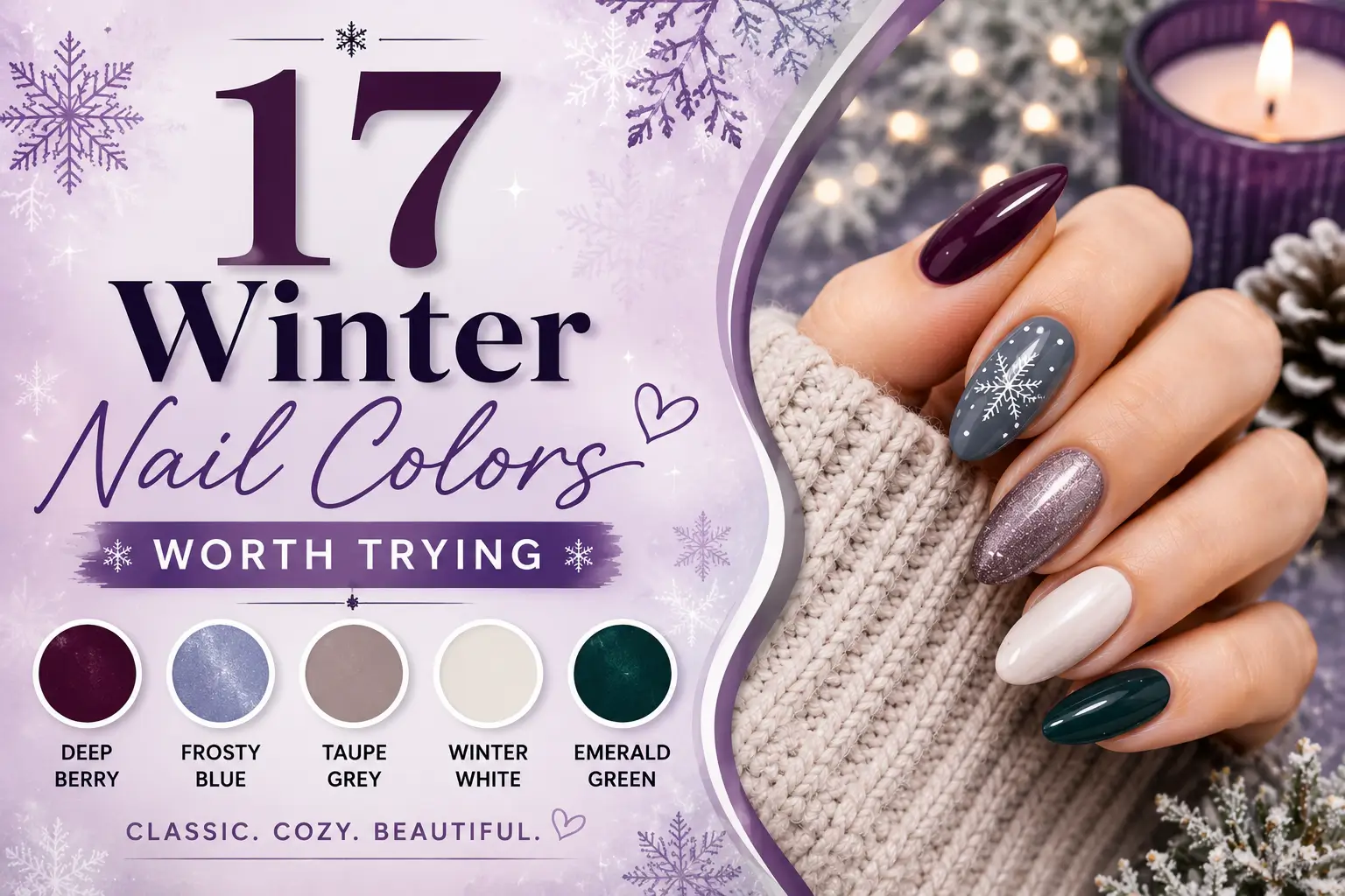 17 Winter Nail Colors Worth Trying