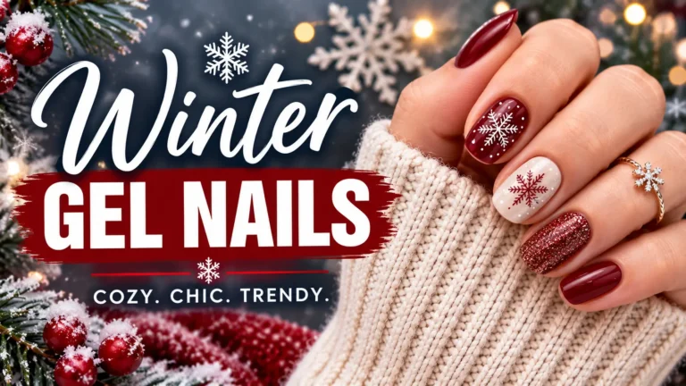 Winter Gel Nails
